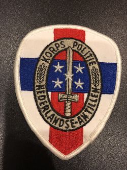 International police patch