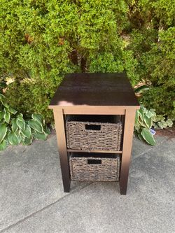 Cube Shelf Organizer side table