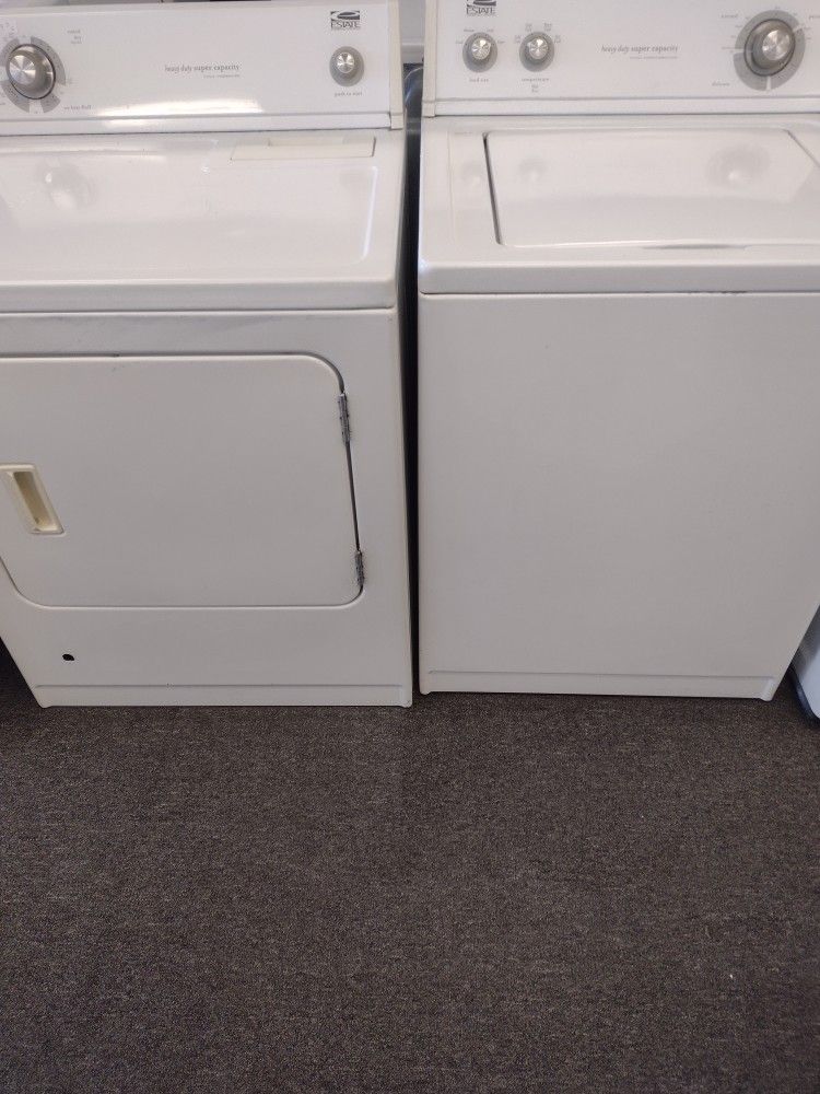Matching washer and gas dryer 