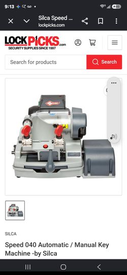 Key cutting machine