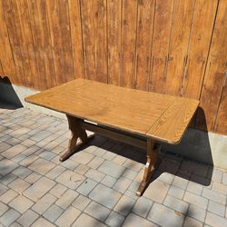 Wooden Dining table & Chairs