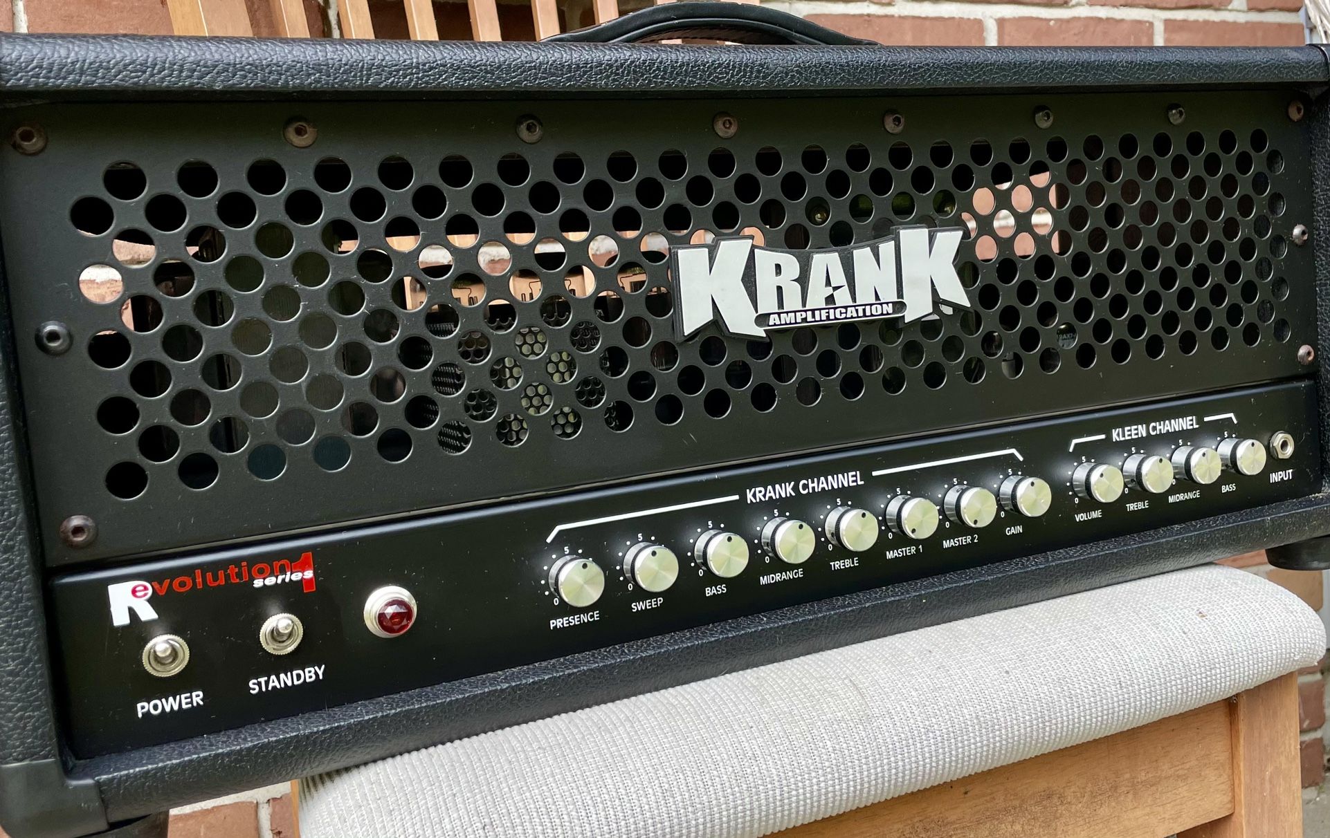 Krank Rev 1 (Revolution 1) 100W Amp Head