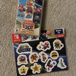 Mario 3d all stars (sealed) with preorder bonus