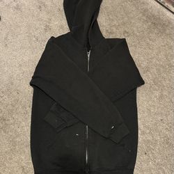 Black Zip Up