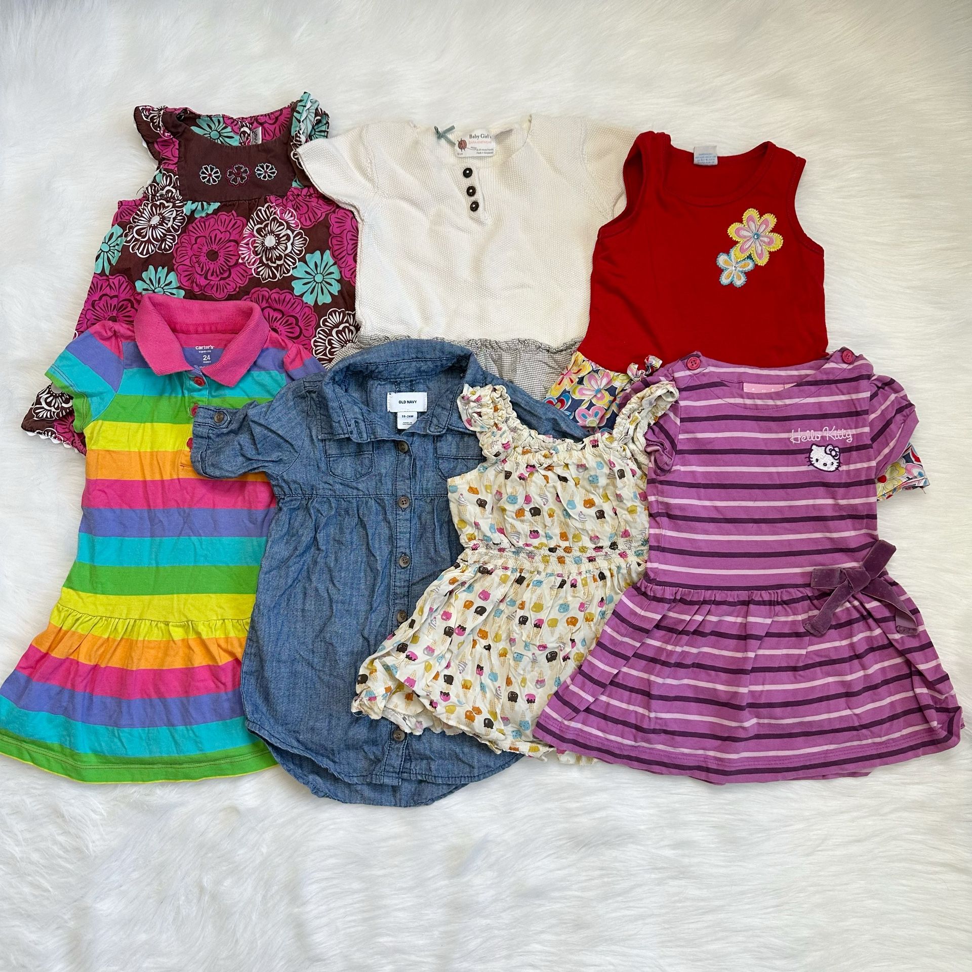 24 Months Baby Girl Summer Dress LOT