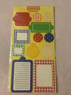 Scrapbooking Chipboard Shapes New