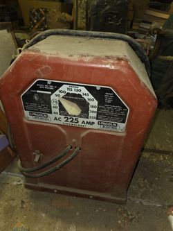 Lincoln Arc welder and rods