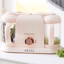 Beaba Duo Babycook Steamer And Purée - Rose Gold