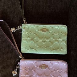 Coach  Wristlets