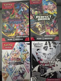 Pokemon Booster bundles