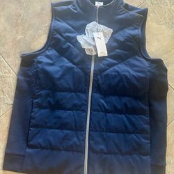 New Puma XL Blue Golf Vest. Light Weight. Awesome Gift! 