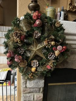 Hand Made Wreath With Hook