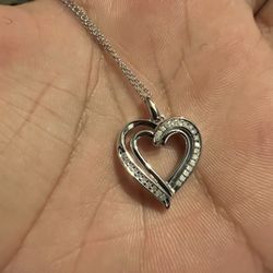 Bridge Diamond Heart Pendant