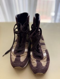 Vintage Diesel Y2K Boxing Style Sneakers - Size 9