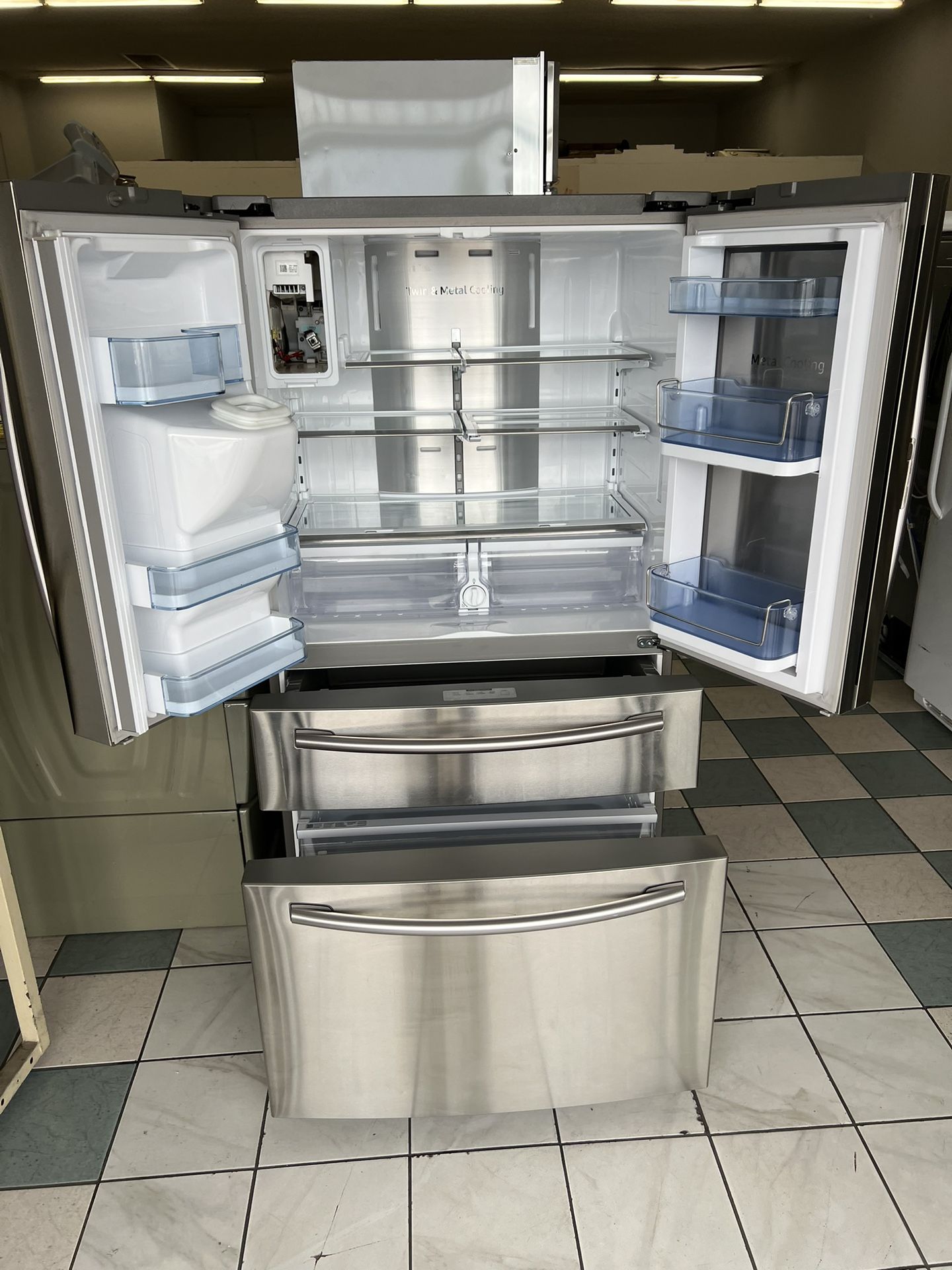 Samsung Stainless Steel Refrigerator 4 Doors( Delivery Available)