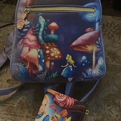 Lounge Fly Alice In Wonderland Backpack