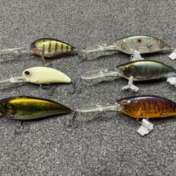JDM Magnum Deep Diving Crankbait Lot (Megabass, OSP & Duo Realis)
