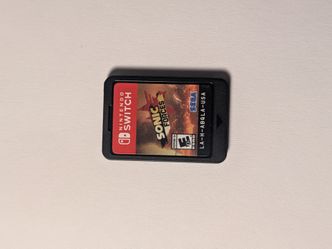 Sonic Forces Nintendo Switch Game Cartridge