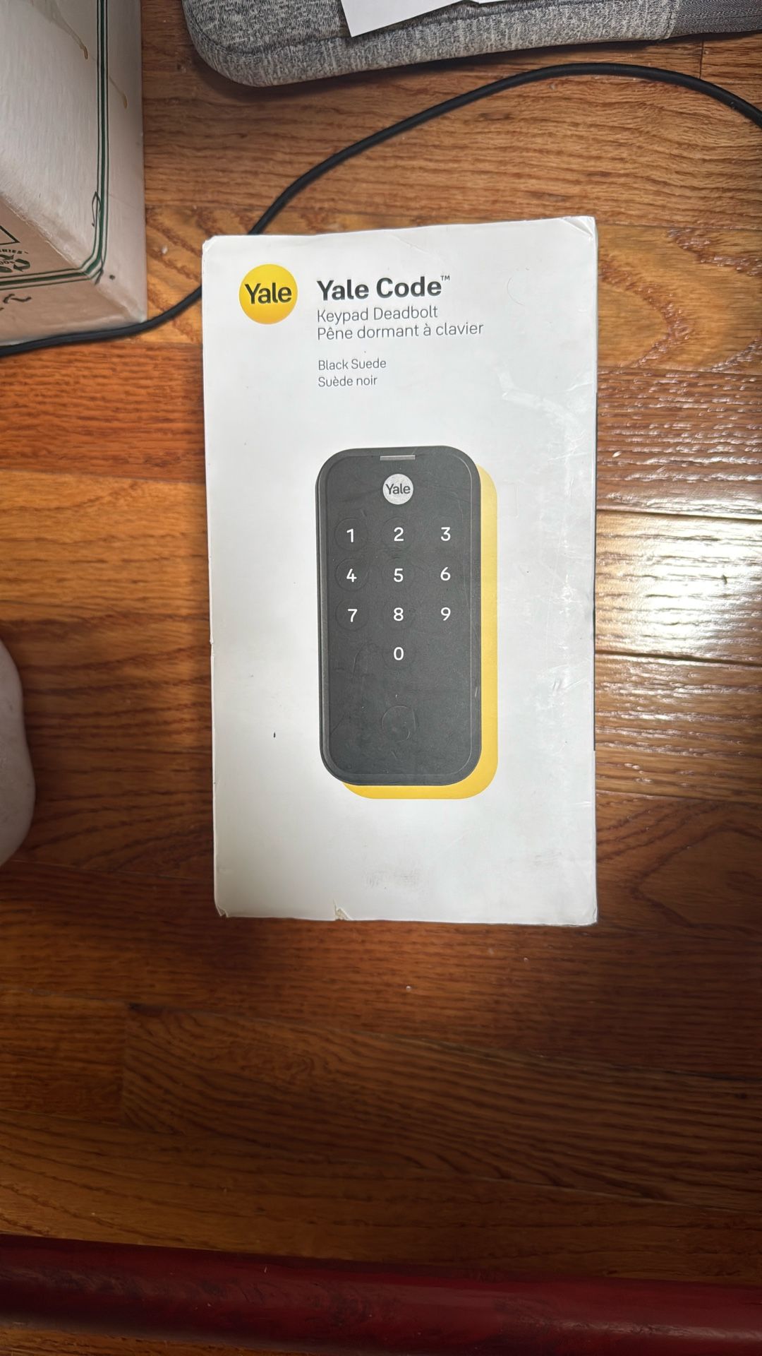 Yale Code Keypad Deadbolt – Black Suede – Brand New Sealed