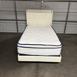 Twin Bed With Mattress