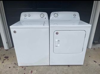Amana Washer and Dryer