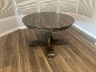 Round Wooden Dining Table