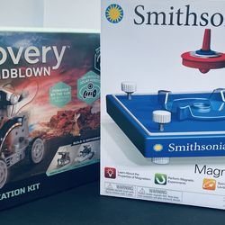 Create Toy Bundle $15 - Lite Brite, Solar, Robot Kit, Magna Gyroscope STEM Toys, Lite Brite