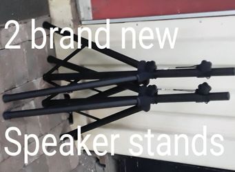 2 brand new tripod speaker stands