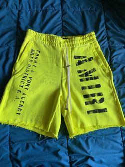 Amiri Green Stencil Shorts Mens Size Large Brand New With Tags Retail Was $990
