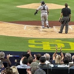 Padres Rockies Home Plate Close Field Box VIP 102
