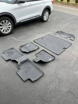 2020-2023 Ford Explorer All weather Floor Mats Set