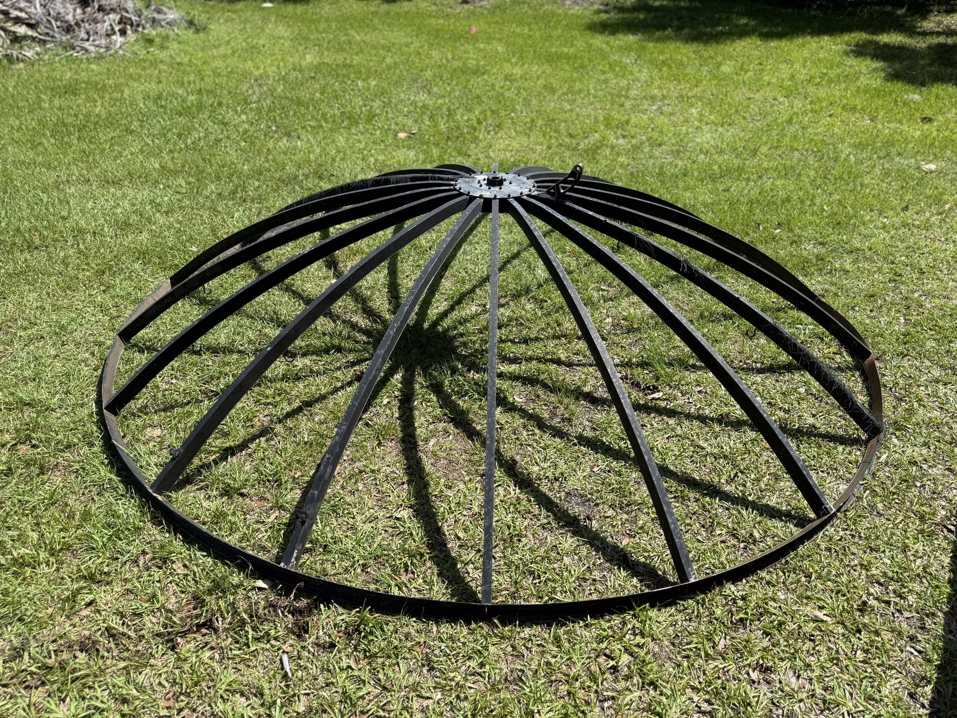 Old Satellite Dish Frame