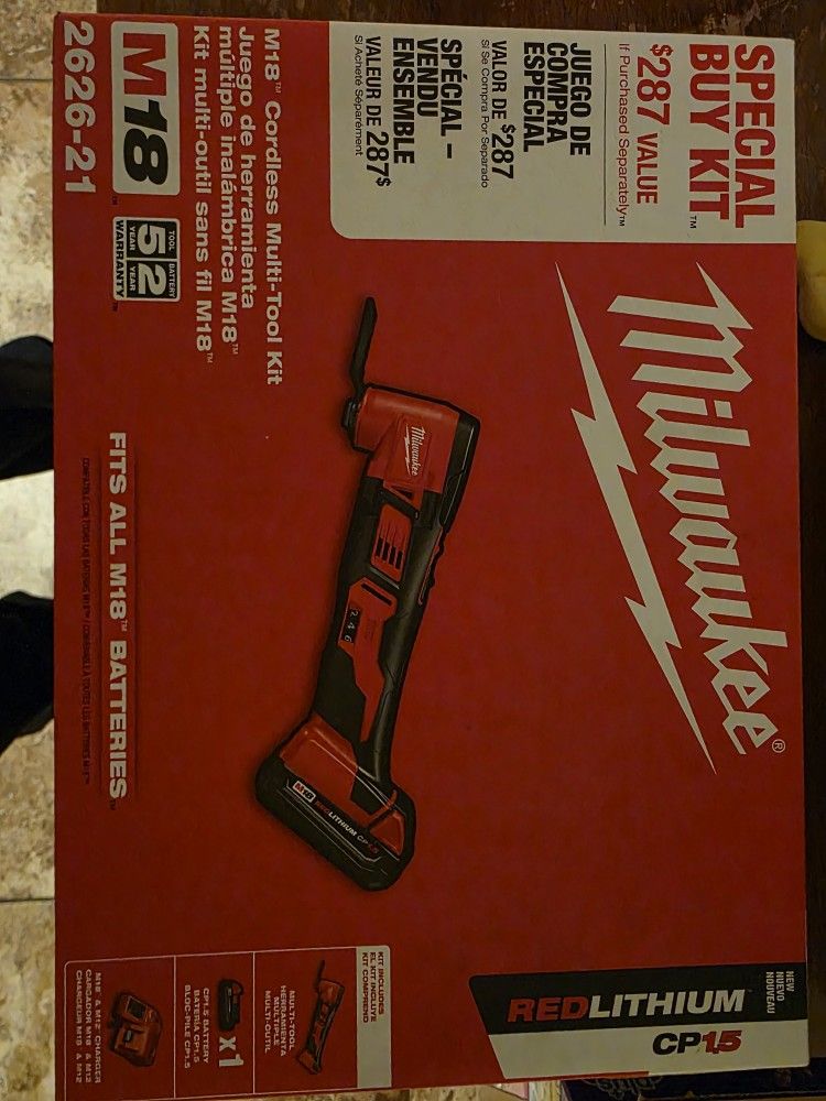 Milwaukee M18 Multi Tool Starter Kit
