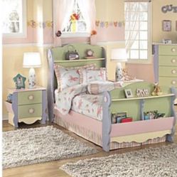 Bed Mattress Night Stand And Frame