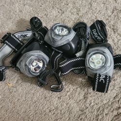3 Rayovac Headlamps