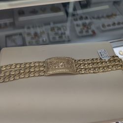 14k Solid Gold Breaclte 102.7 Grams Layaway Available 10% Down If You Interested Please Ask Maribel Thank You 