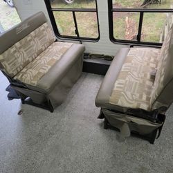 Redline Jack Knife Toy Hauler Dinette Benches