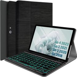 Backlit Keyboard Case for Microsoft Surface Go 4 2023 /Go 3 2021 /Go 2 2020 /Surface Go 2018 Tablet,