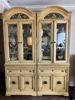 Luxe China Cabinet, perfect for apartments or homes