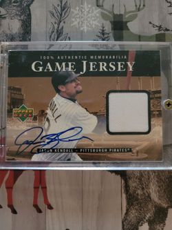00 Upper Deck Jason Kendall GJ AUTO!