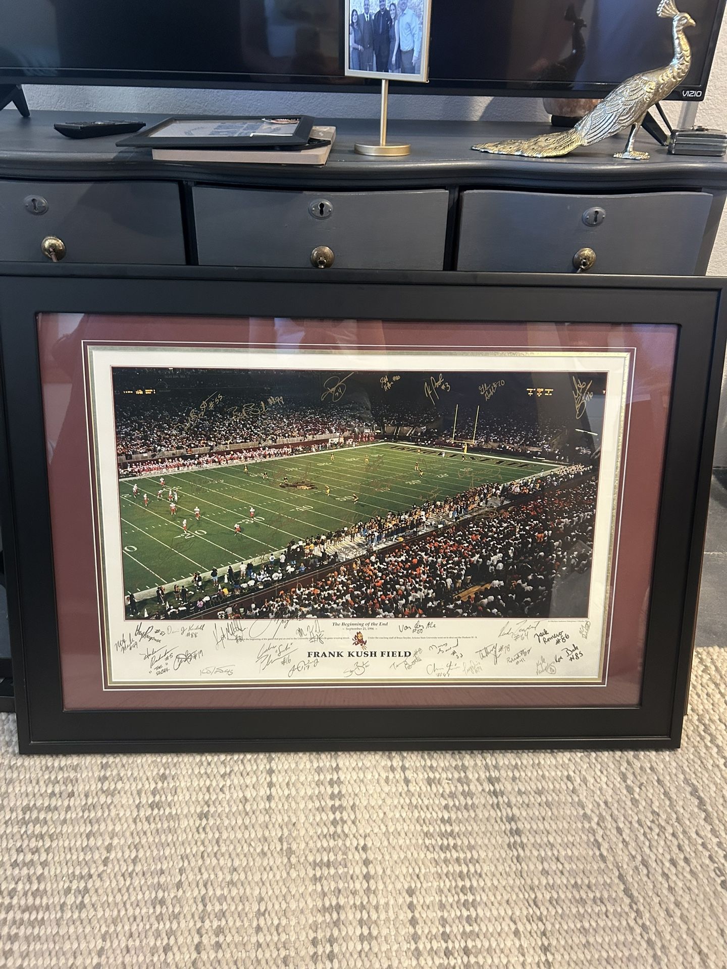 arizona state football memorabilia