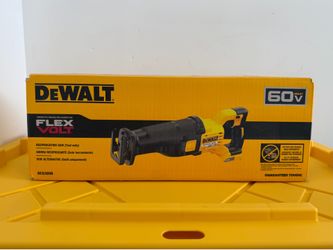 NEW DEWALT COMBO 60V SAW & 60V BATTERY / CHARGER