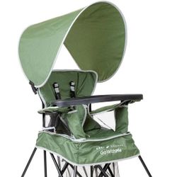 Kids Portable Folding Chair Green