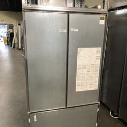 Sub Zero 42” Inch Panel Ready Built In French Door Refrigerator 