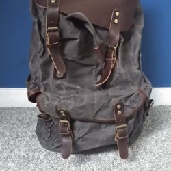 Wudon Leather Backpack