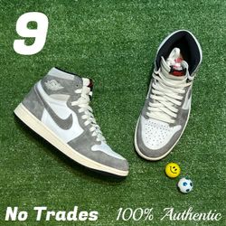 Size 9 Air Jordan 1 Retro High “Washed Denim” 🧦
