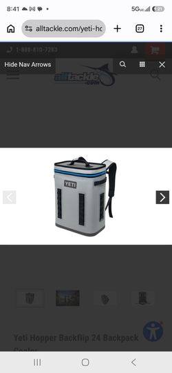 Yeti Hopper backflip cooler / retails for 299.99