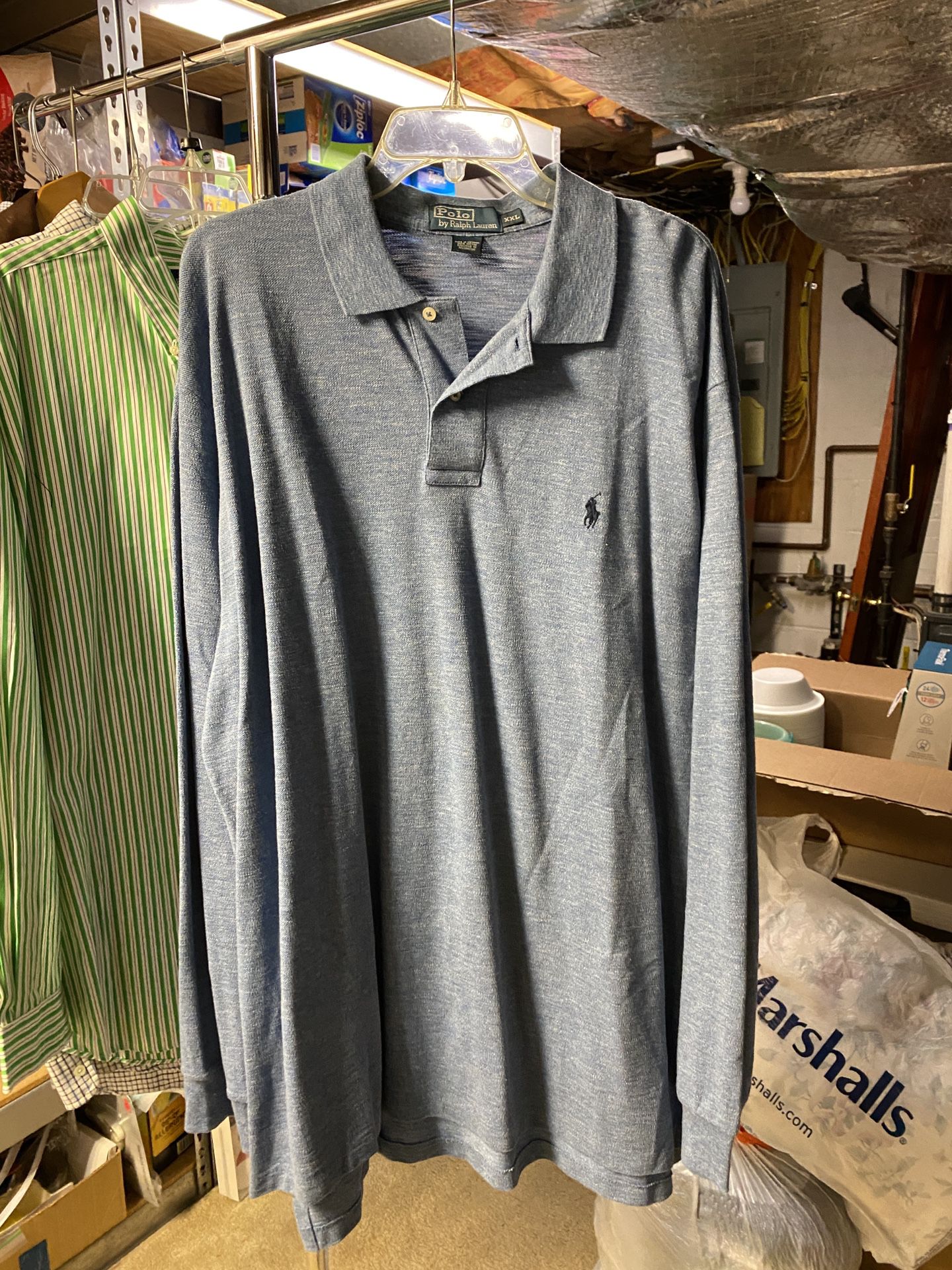 Mens Long Sleeve Ralph Lauren, Polo And Columbia Shirts