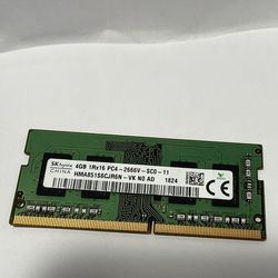 4GB Ram DDR4