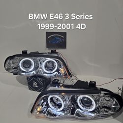 BMW E46 4D 1999-2001 Headlights 